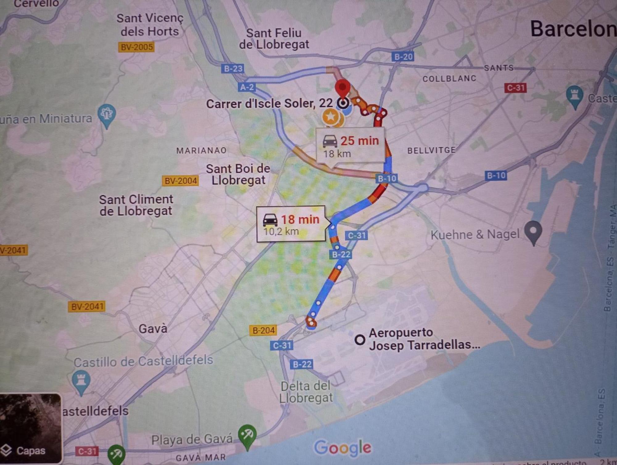 Apartment Ahllenrock 6 Pax Near Fira & Bcn Airport - Qr